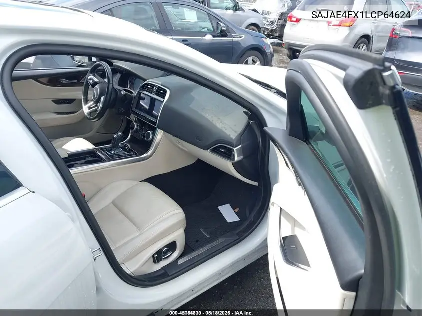 2020 Jaguar Xe S Rwd Automatic VIN: SAJAE4FX1LCP64624 Lot: 45154830