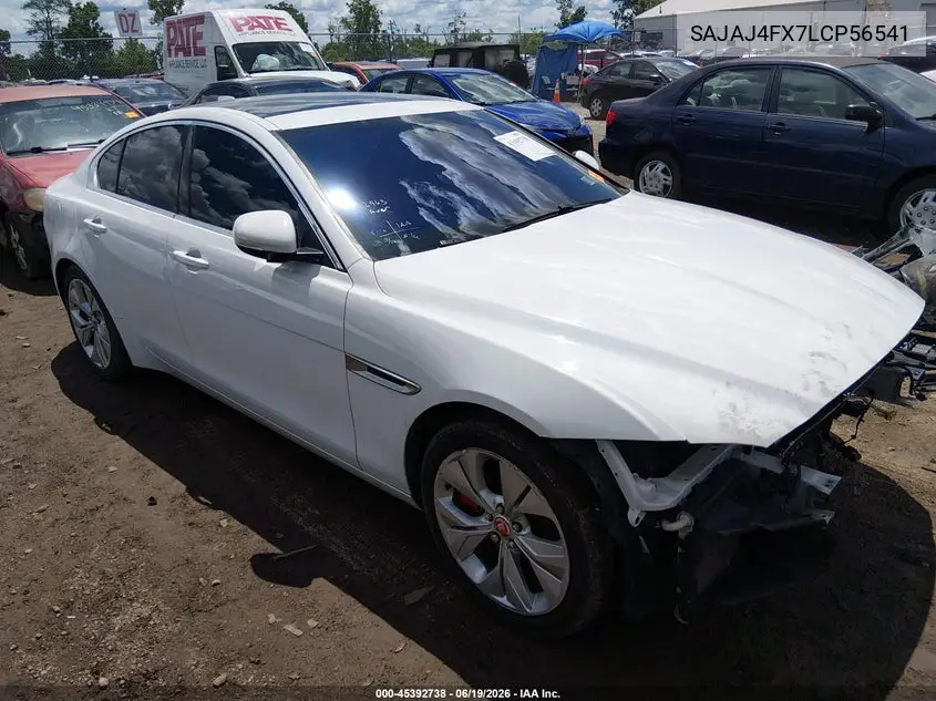 2020 Jaguar Xe S Awd Automatic VIN: SAJAJ4FX7LCP56541 Lot: 45392738
