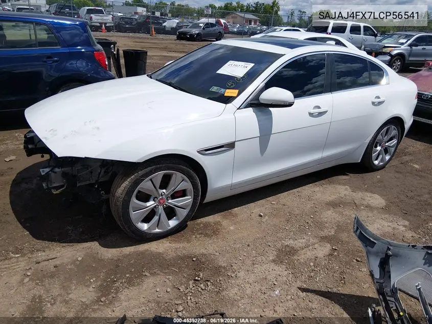 2020 Jaguar Xe S Awd Automatic VIN: SAJAJ4FX7LCP56541 Lot: 45392738