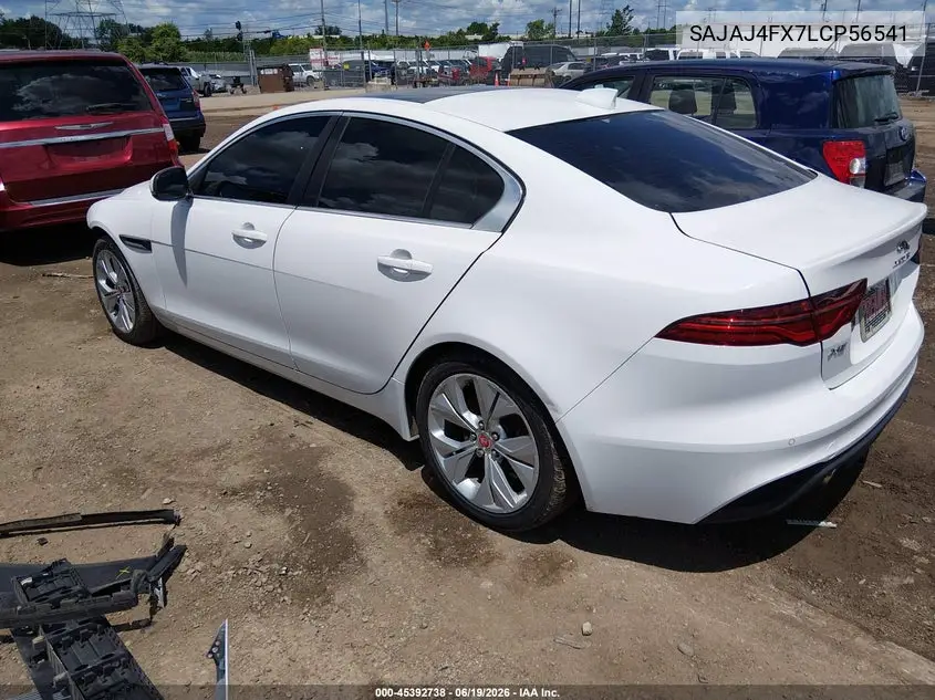2020 Jaguar Xe S Awd Automatic VIN: SAJAJ4FX7LCP56541 Lot: 45392738