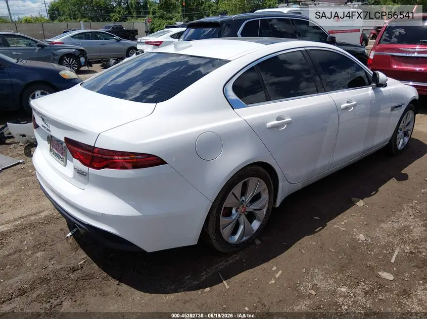 2020 Jaguar Xe S Awd Automatic VIN: SAJAJ4FX7LCP56541 Lot: 45392738