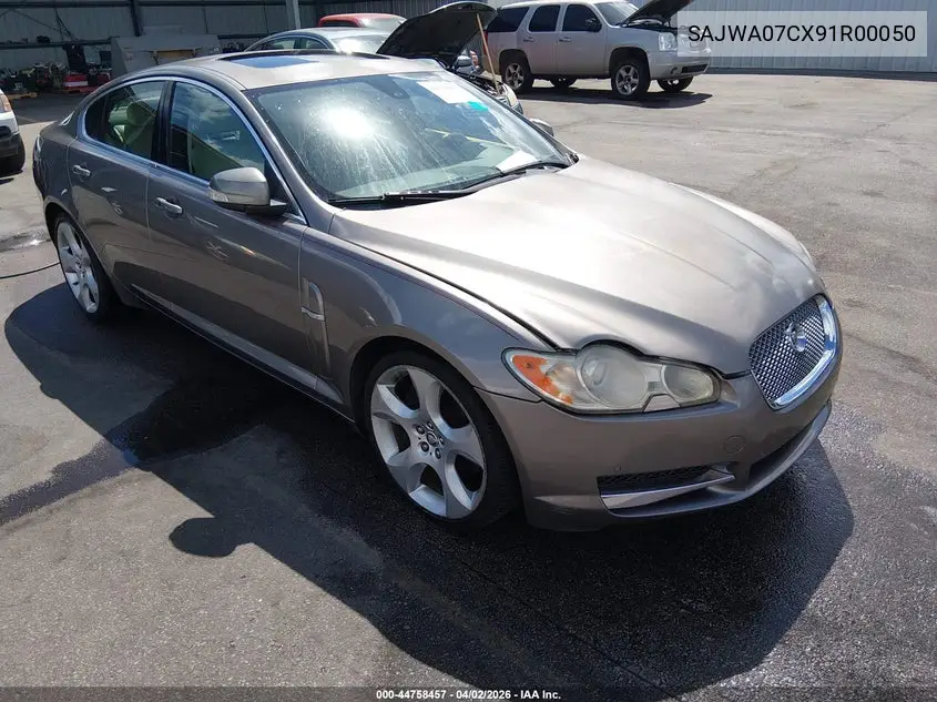 2009 Jaguar Xf Supercharged VIN: SAJWA07CX91R00050 Lot: 44758457
