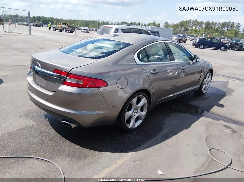 2009 Jaguar Xf Supercharged VIN: SAJWA07CX91R00050 Lot: 44758457