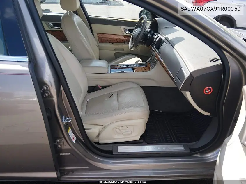 2009 Jaguar Xf Supercharged VIN: SAJWA07CX91R00050 Lot: 44758457