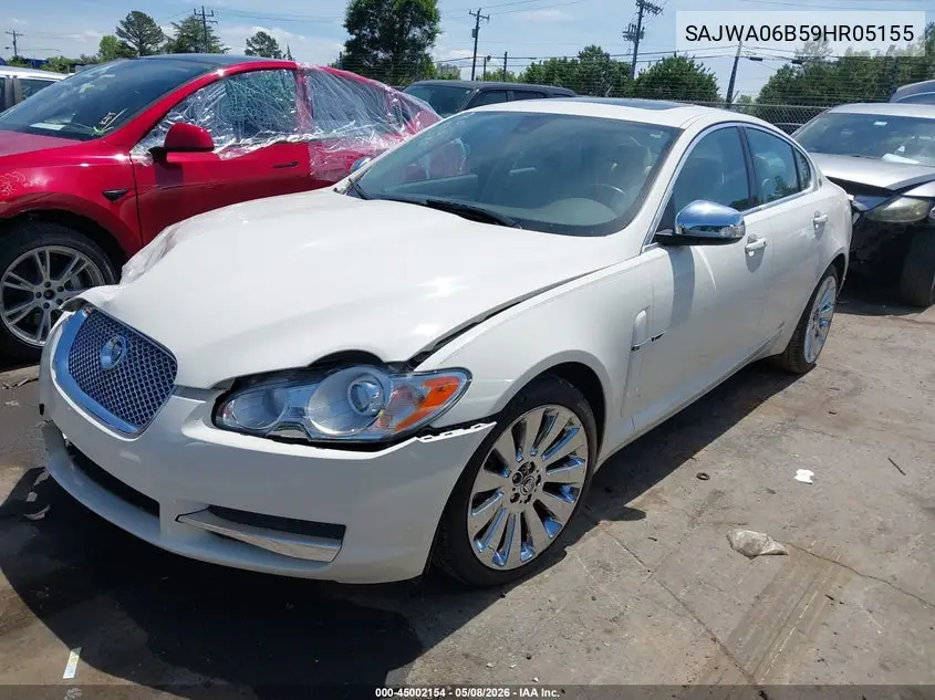 2009 Jaguar Xf Premium Luxury VIN: SAJWA06B59HR05155 Lot: 45002154