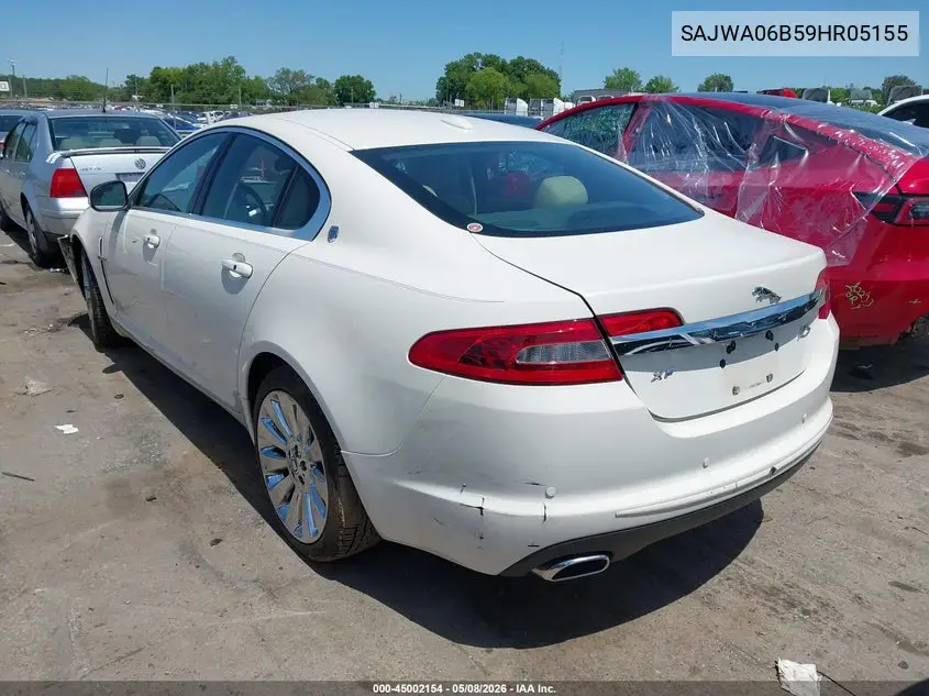 2009 Jaguar Xf Premium Luxury VIN: SAJWA06B59HR05155 Lot: 45002154