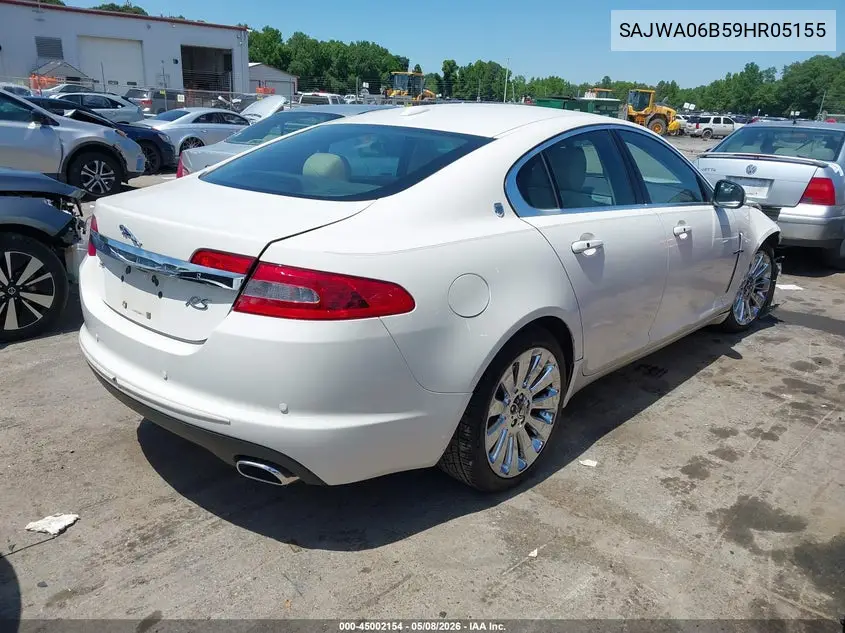2009 Jaguar Xf Premium Luxury VIN: SAJWA06B59HR05155 Lot: 45002154