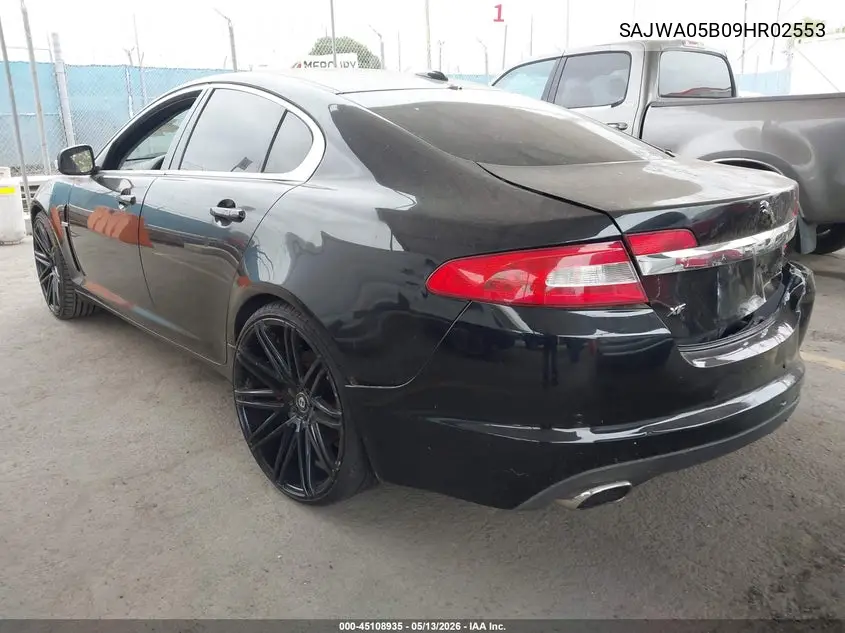 2009 Jaguar Xf Luxury VIN: SAJWA05B09HR02553 Lot: 45108935