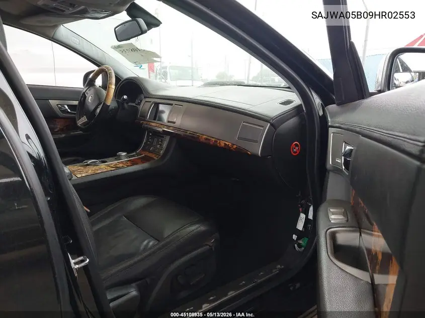 2009 Jaguar Xf Luxury VIN: SAJWA05B09HR02553 Lot: 45108935