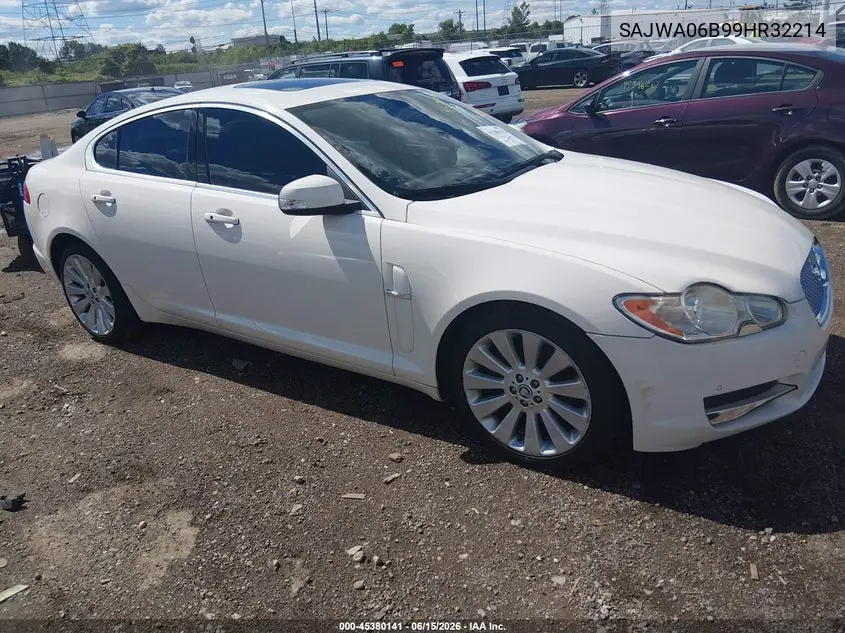 2009 Jaguar Xf Premium Luxury VIN: SAJWA06B99HR32214 Lot: 45380141