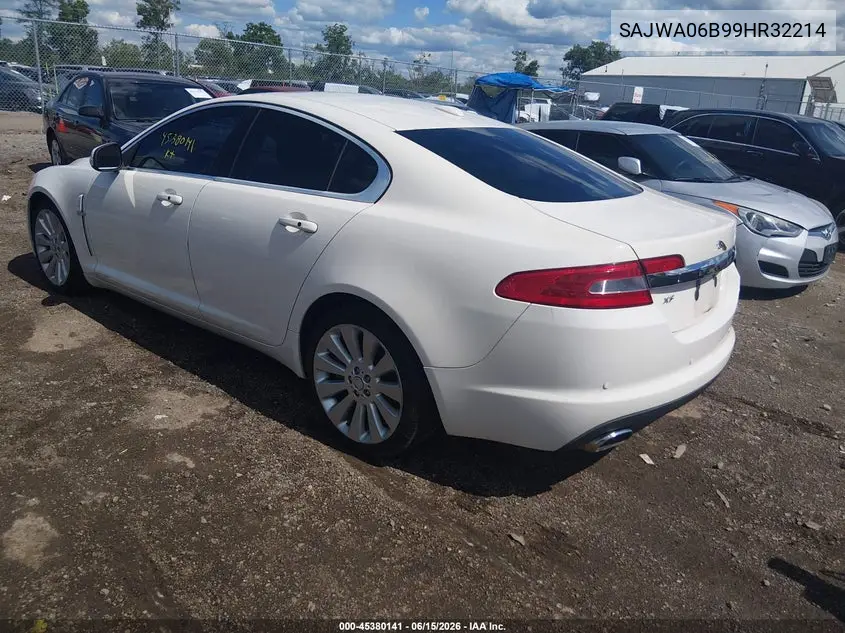 2009 Jaguar Xf Premium Luxury VIN: SAJWA06B99HR32214 Lot: 45380141