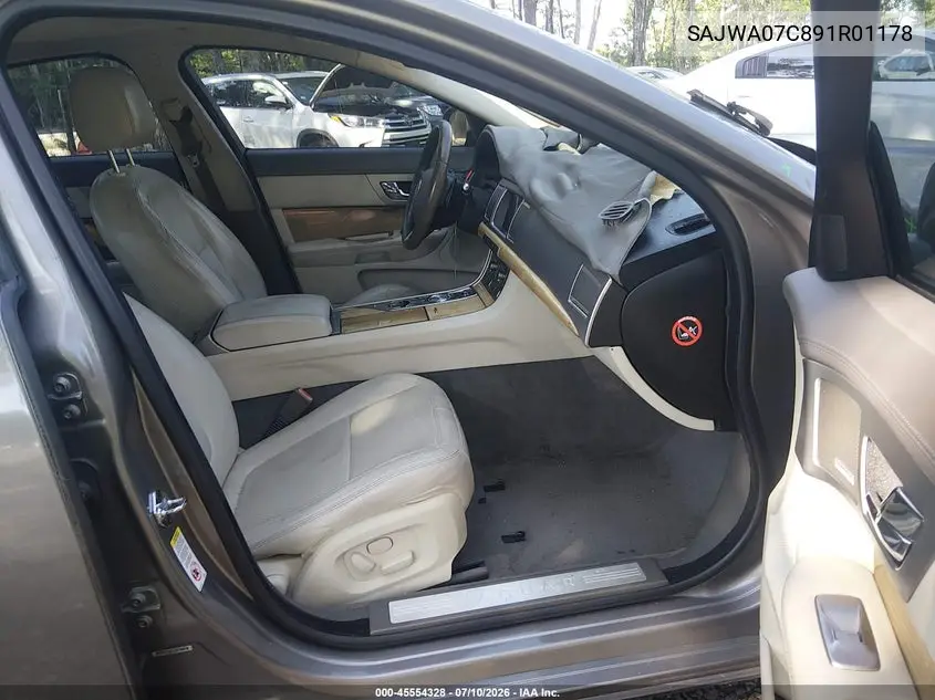 2009 Jaguar Xf Supercharged VIN: SAJWA07C891R01178 Lot: 45554328