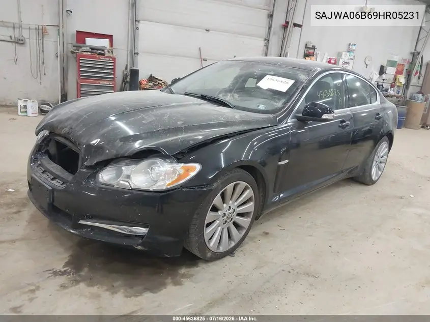 2009 Jaguar Xf Premium Luxury VIN: SAJWA06B69HR05231 Lot: 45636825