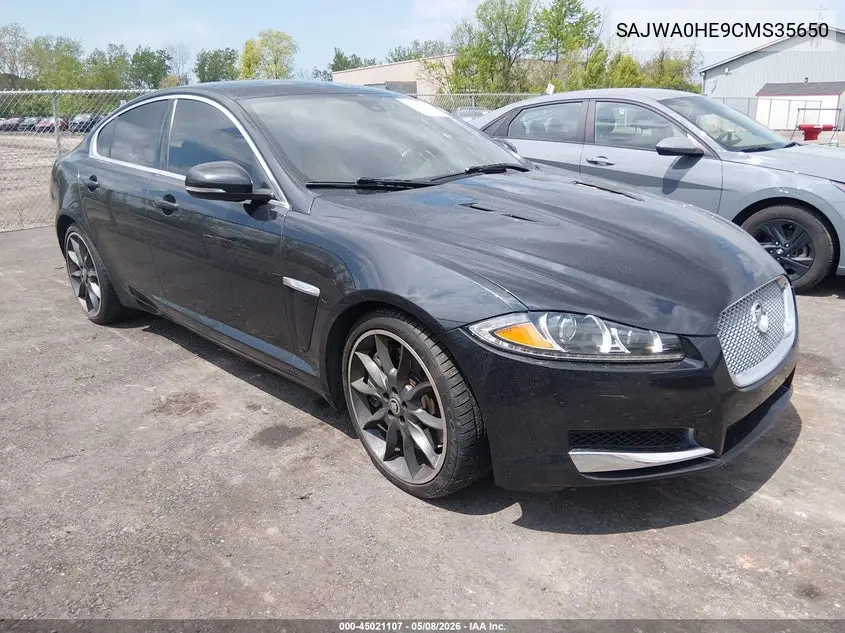 2012 Jaguar Xf Supercharged VIN: SAJWA0HE9CMS35650 Lot: 45021107