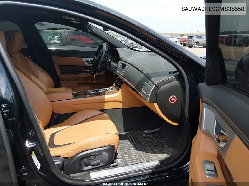 2012 Jaguar Xf Supercharged VIN: SAJWA0HE9CMS35650 Lot: 45021107