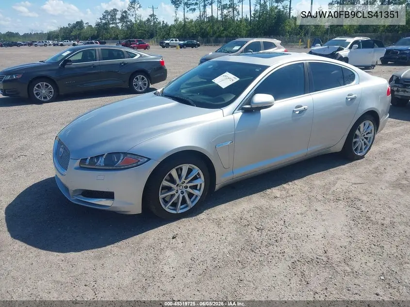 2012 Jaguar Xf VIN: SAJWA0FB9CLS41351 Lot: 45319725