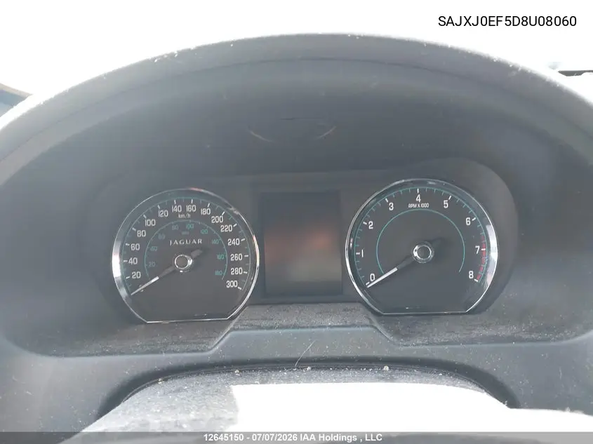 2013 Jaguar Xf VIN: SAJXJ0EF5D8U08060 Lot: 12645150