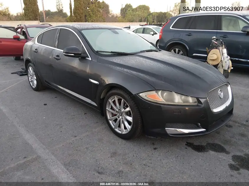 2013 Jaguar Xf I4 T VIN: SAJWA0ES3DPS63907 Lot: 44670135