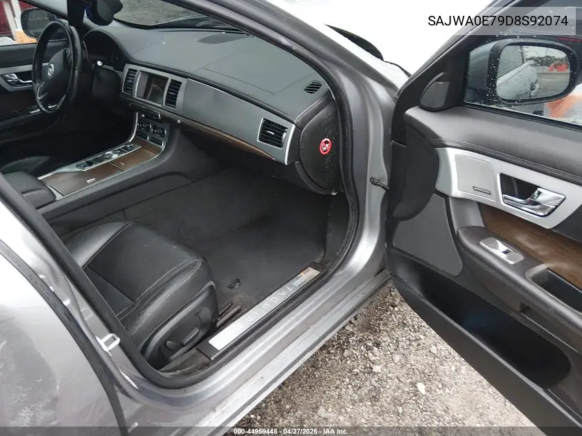 2013 Jaguar Xf V6 Sc VIN: SAJWA0E79D8S92074 Lot: 44959448