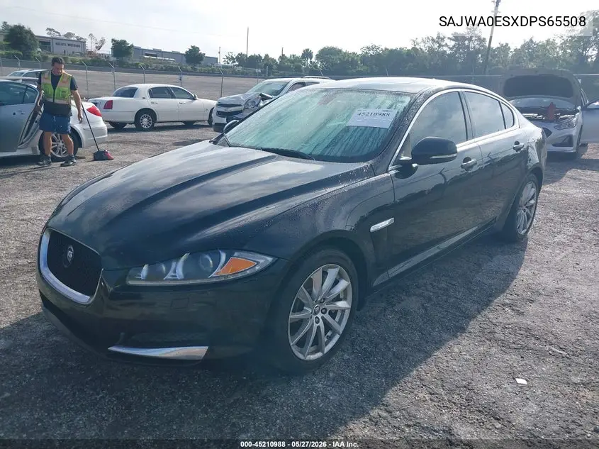 2013 Jaguar Xf I4 T VIN: SAJWA0ESXDPS65508 Lot: 45210988