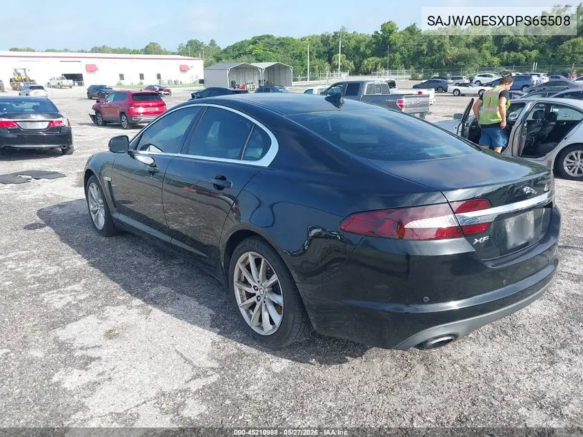 2013 Jaguar Xf I4 T VIN: SAJWA0ESXDPS65508 Lot: 45210988