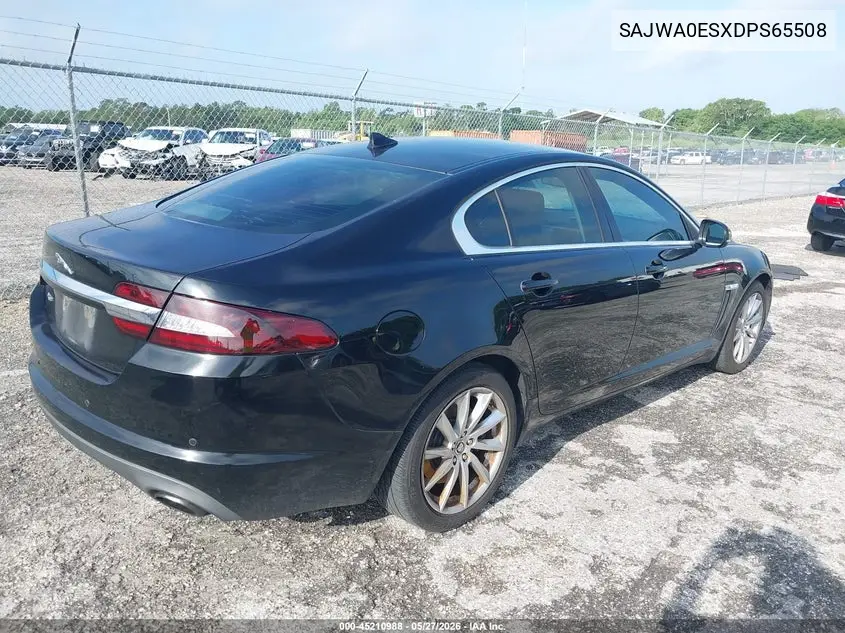2013 Jaguar Xf I4 T VIN: SAJWA0ESXDPS65508 Lot: 45210988