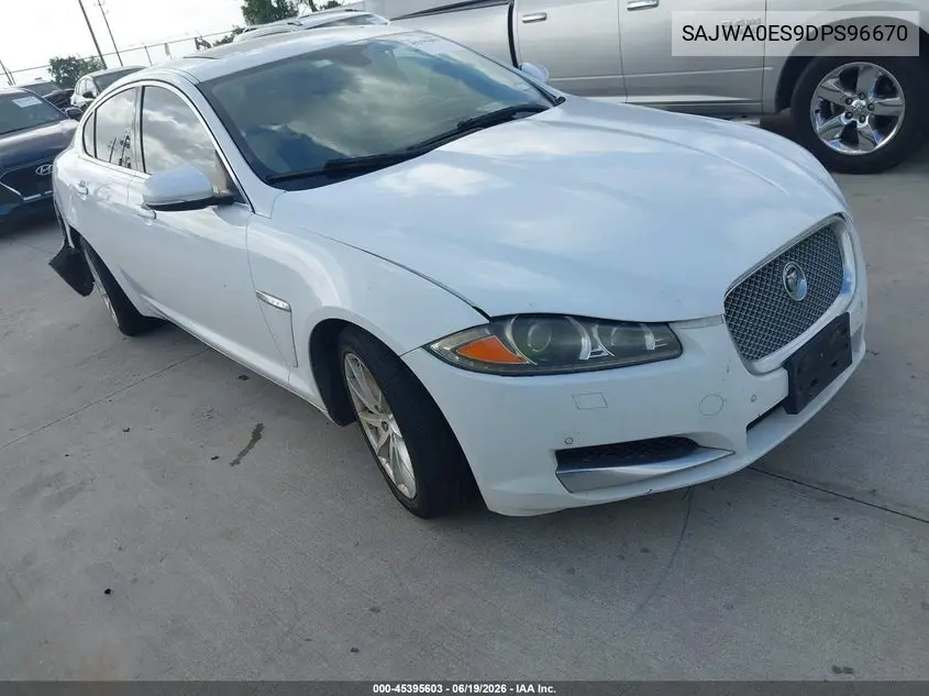 2013 Jaguar Xf I4 T VIN: SAJWA0ES9DPS96670 Lot: 45395603