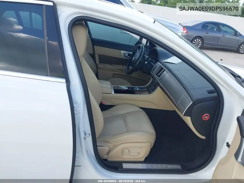 2013 Jaguar Xf I4 T VIN: SAJWA0ES9DPS96670 Lot: 45395603