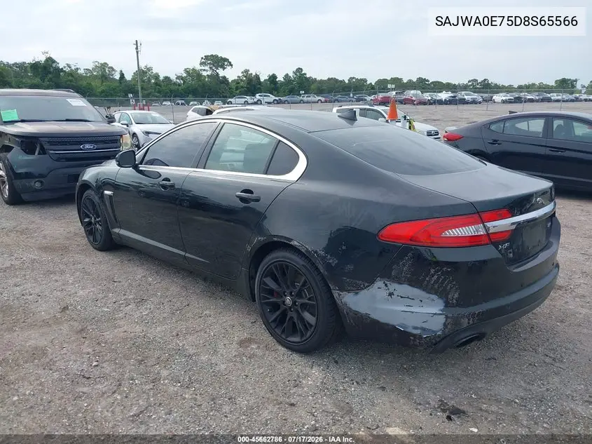 2013 Jaguar Xf V6 Sc VIN: SAJWA0E75D8S65566 Lot: 45662786