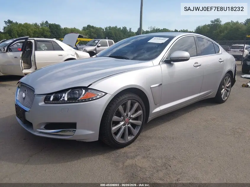 2014 Jaguar Xf V6 Sc VIN: SAJWJ0EF7E8U18232 Lot: 45306003