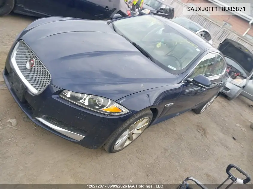 2015 Jaguar Xf 3.0 Sport Awd VIN: SAJXJ0FF1F8U86871 Lot: 12627287