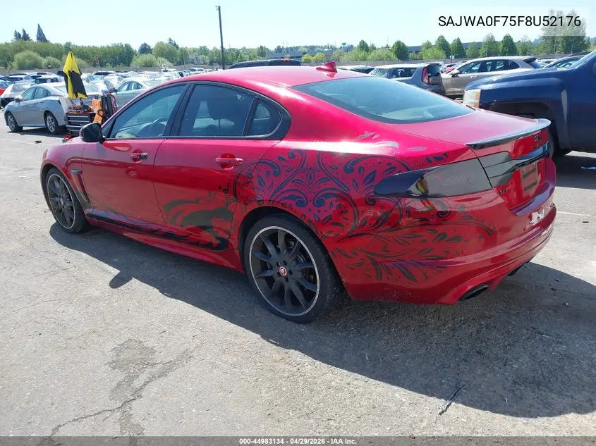 2015 Jaguar Xf 3.0 Portfolio/3.0 Sport VIN: SAJWA0F75F8U52176 Lot: 44983134