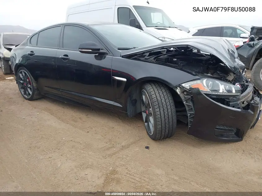 2015 Jaguar Xf 3.0 Portfolio/3.0 Sport VIN: SAJWA0F79F8U50088 Lot: 45008654