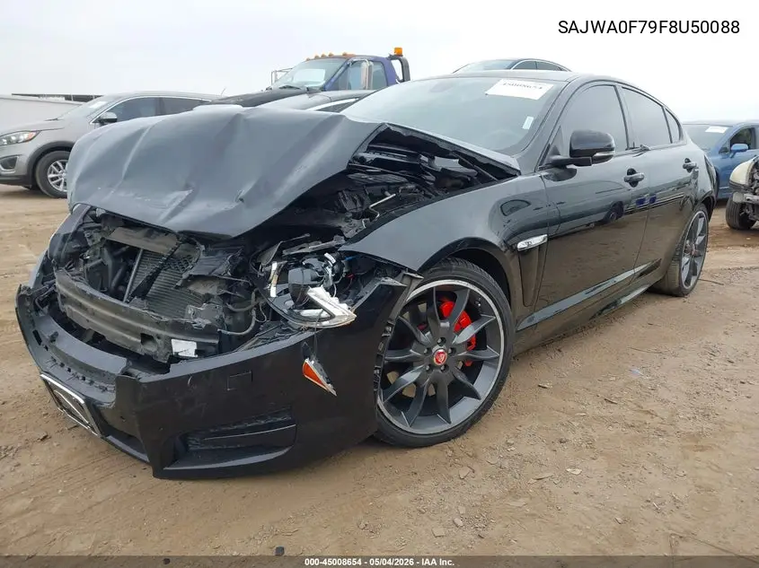 2015 Jaguar Xf 3.0 Portfolio/3.0 Sport VIN: SAJWA0F79F8U50088 Lot: 45008654