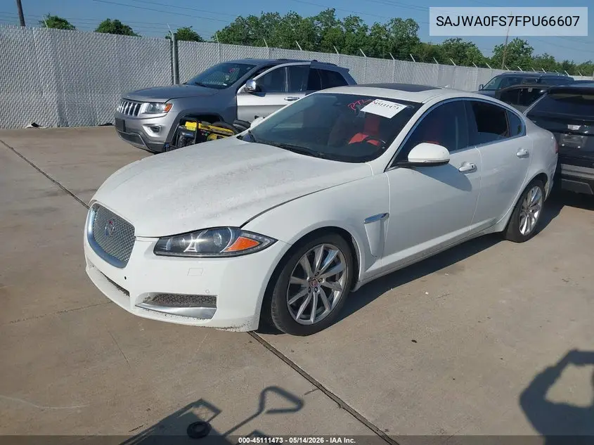 2015 Jaguar Xf 2.0T Premium VIN: SAJWA0FS7FPU66607 Lot: 45111473