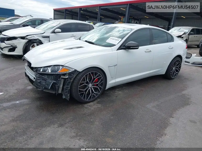2015 Jaguar Xf 5.0L Supercharged VIN: SAJWA0HP6FMU54507 Lot: 45403418