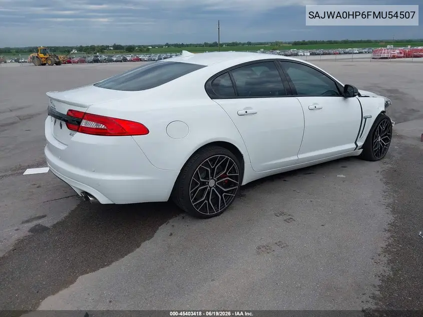 2015 Jaguar Xf 5.0L Supercharged VIN: SAJWA0HP6FMU54507 Lot: 45403418