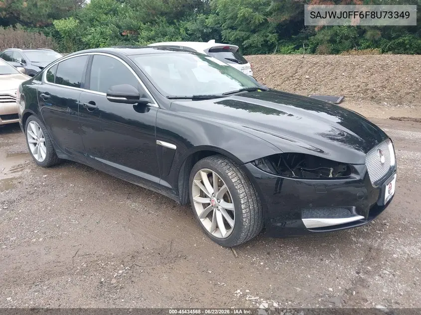 2015 Jaguar Xf 3.0 Portfolio/3.0 Sport VIN: SAJWJ0FF6F8U73349 Lot: 45434568