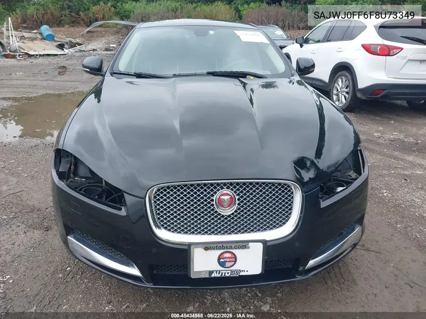 2015 Jaguar Xf 3.0 Portfolio/3.0 Sport VIN: SAJWJ0FF6F8U73349 Lot: 45434568