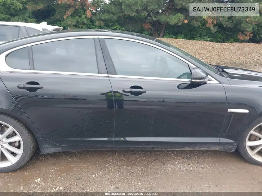 2015 Jaguar Xf 3.0 Portfolio/3.0 Sport VIN: SAJWJ0FF6F8U73349 Lot: 45434568