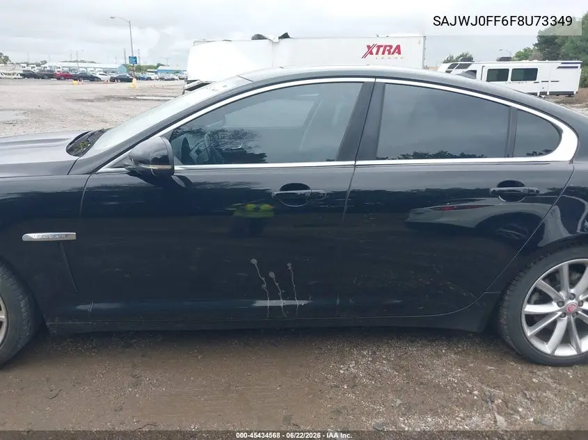 2015 Jaguar Xf 3.0 Portfolio/3.0 Sport VIN: SAJWJ0FF6F8U73349 Lot: 45434568