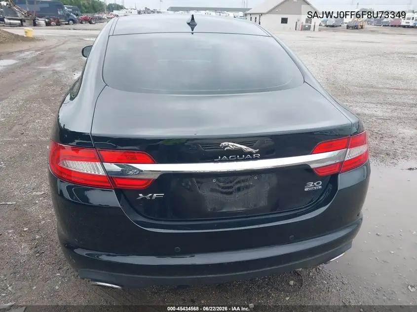 2015 Jaguar Xf 3.0 Portfolio/3.0 Sport VIN: SAJWJ0FF6F8U73349 Lot: 45434568