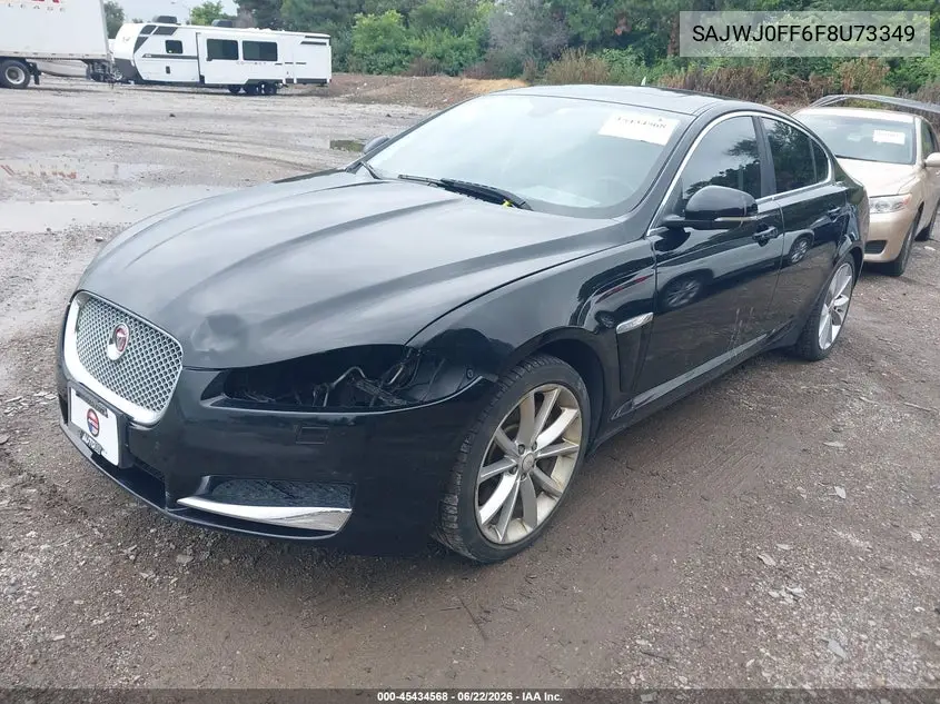 2015 Jaguar Xf 3.0 Portfolio/3.0 Sport VIN: SAJWJ0FF6F8U73349 Lot: 45434568
