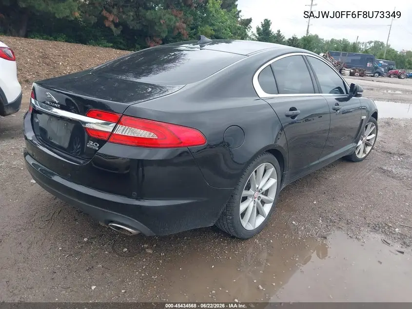 2015 Jaguar Xf 3.0 Portfolio/3.0 Sport VIN: SAJWJ0FF6F8U73349 Lot: 45434568
