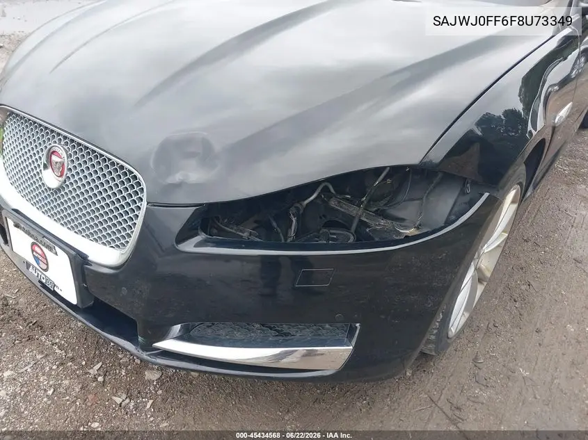 2015 Jaguar Xf 3.0 Portfolio/3.0 Sport VIN: SAJWJ0FF6F8U73349 Lot: 45434568