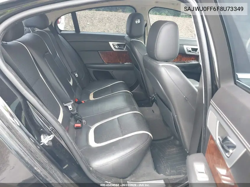 2015 Jaguar Xf 3.0 Portfolio/3.0 Sport VIN: SAJWJ0FF6F8U73349 Lot: 45434568