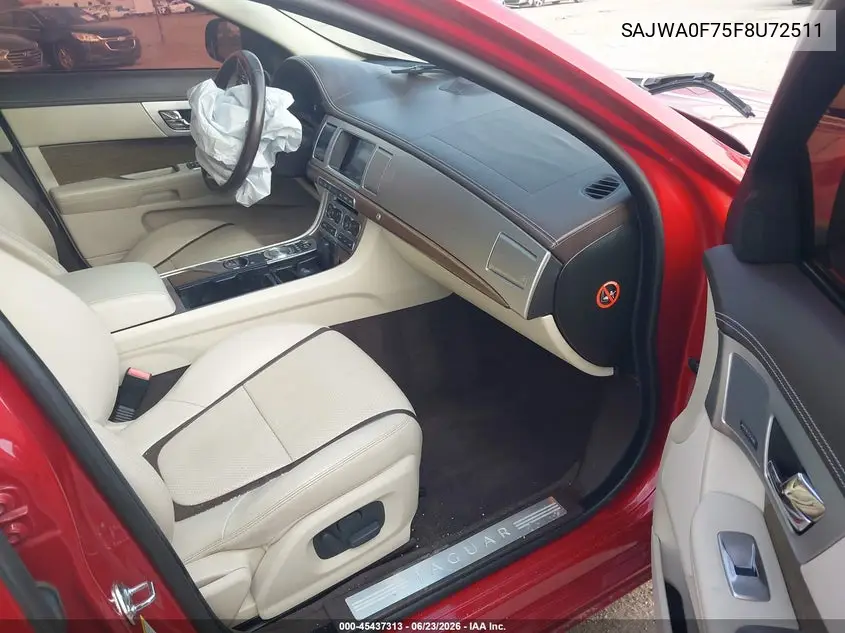 2015 Jaguar Xf 3.0 Portfolio/3.0 Sport VIN: SAJWA0F75F8U72511 Lot: 45437313