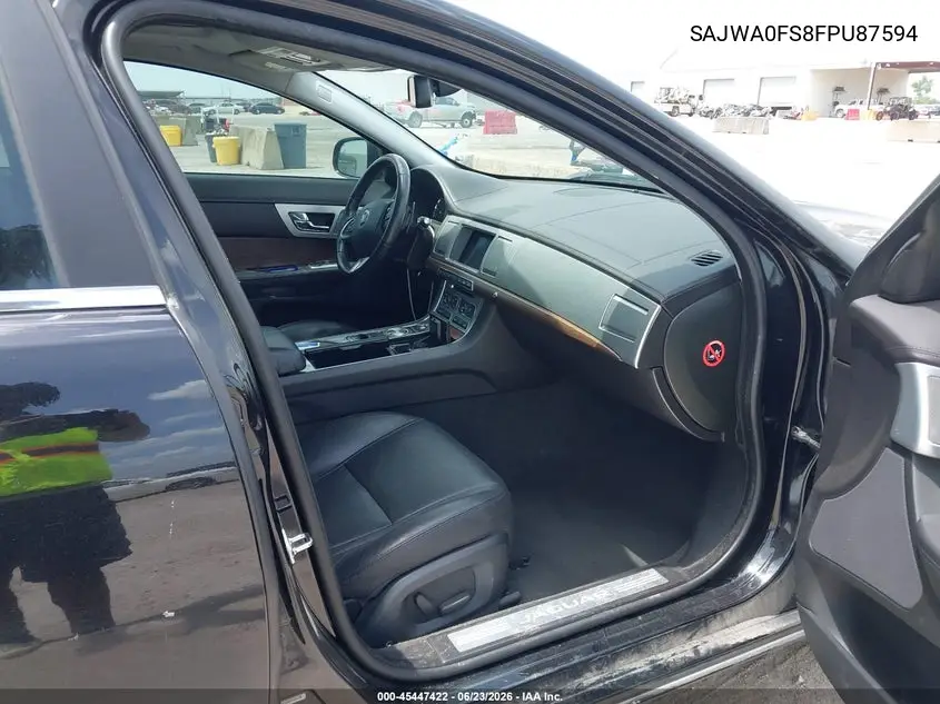 2015 Jaguar Xf 2.0T Premium VIN: SAJWA0FS8FPU87594 Lot: 45447422