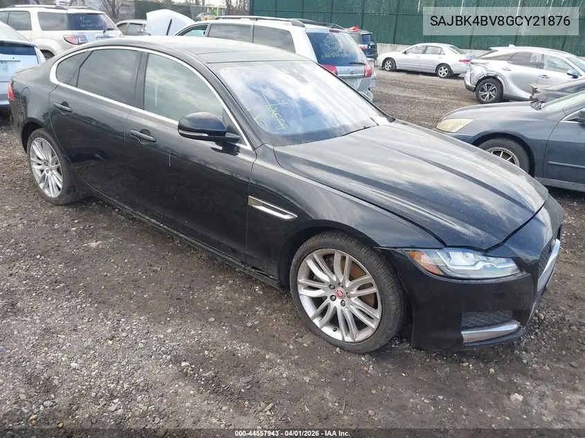 2016 Jaguar Xf 35T Prestige VIN: SAJBK4BV8GCY21876 Lot: 44557943