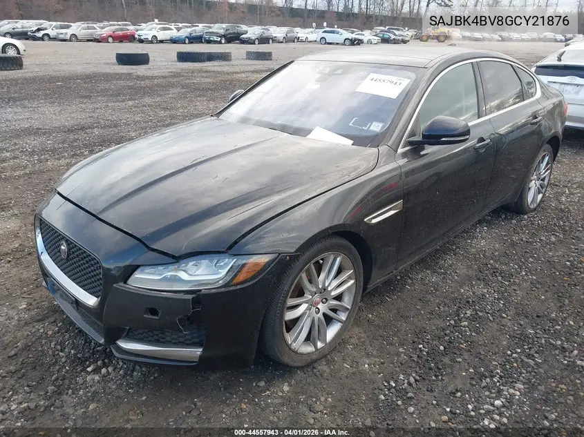 2016 Jaguar Xf 35T Prestige VIN: SAJBK4BV8GCY21876 Lot: 44557943